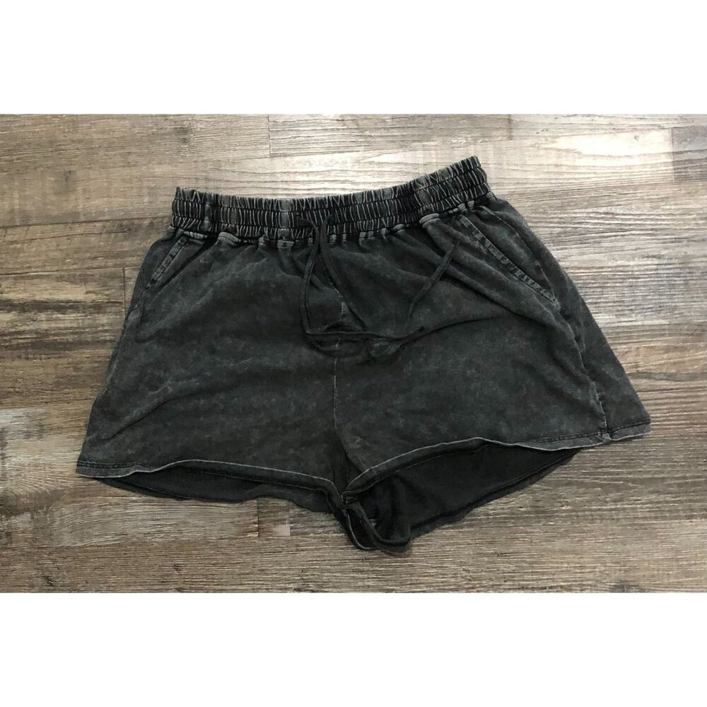 Pink Lilly Womens Small Black Comfy Soft Lightweight Shorts